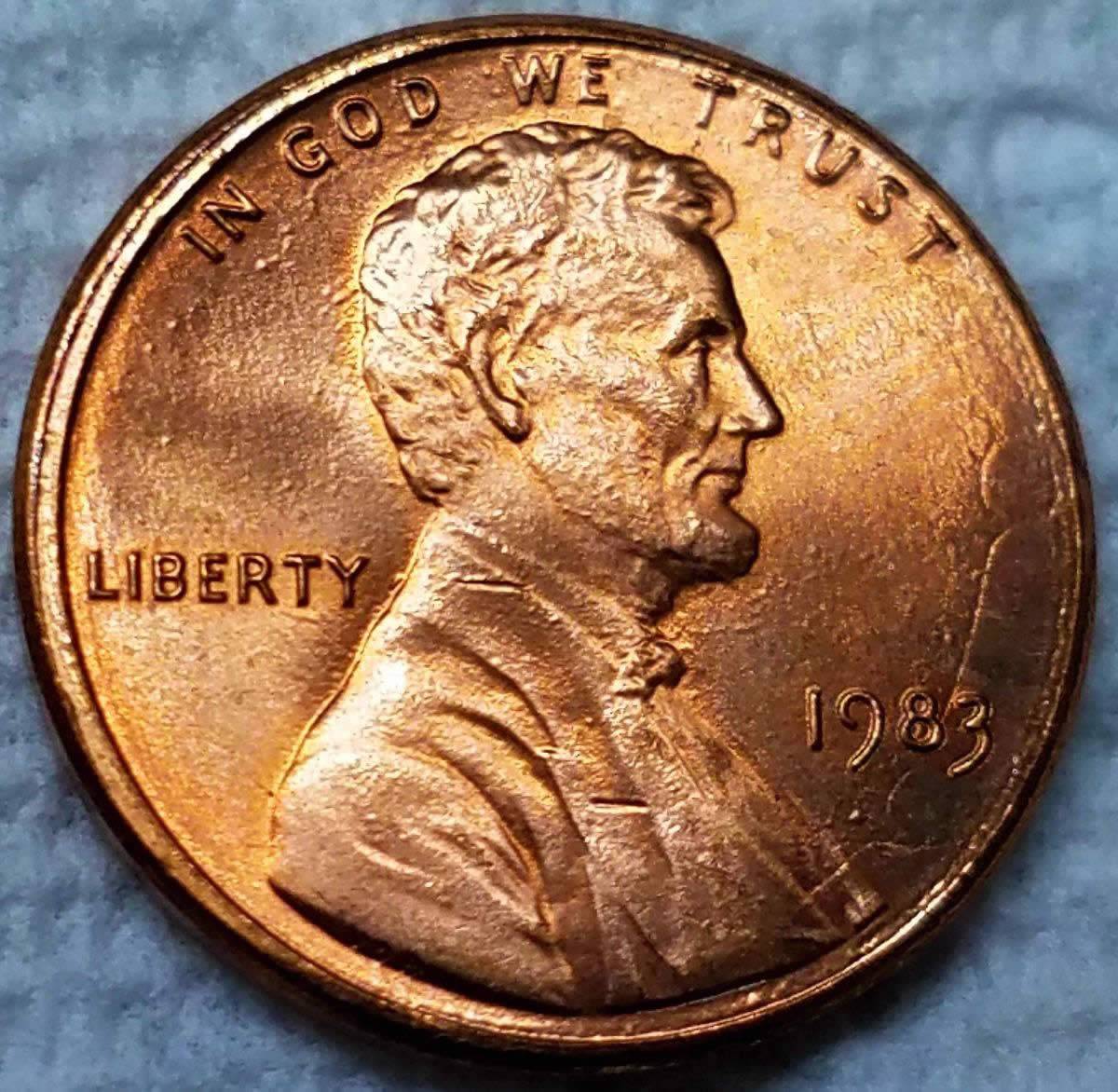 1983-P-Lincoln-Unique-Struck-Through-Number-8-Of-Date-On-Obverse?